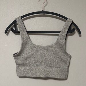 Fabletics Gray Sports Bra